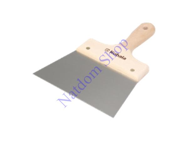 Kubala Rozsdamentes acél spatula gipszhez, bükkfa nyéllel. 200 mm Kubala Rozsdamentes acél spatula gipszhez, bükkfa nyéllel. 200 mm
